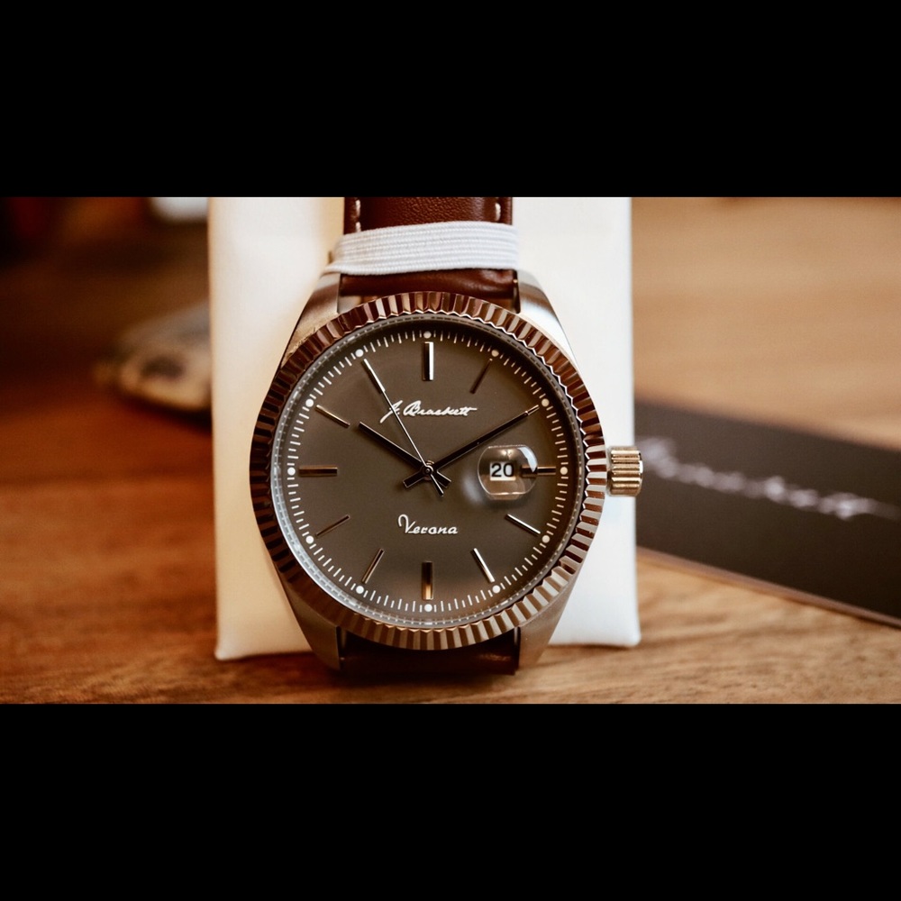 J. Brackett Co. Verona Brown Leather NWT